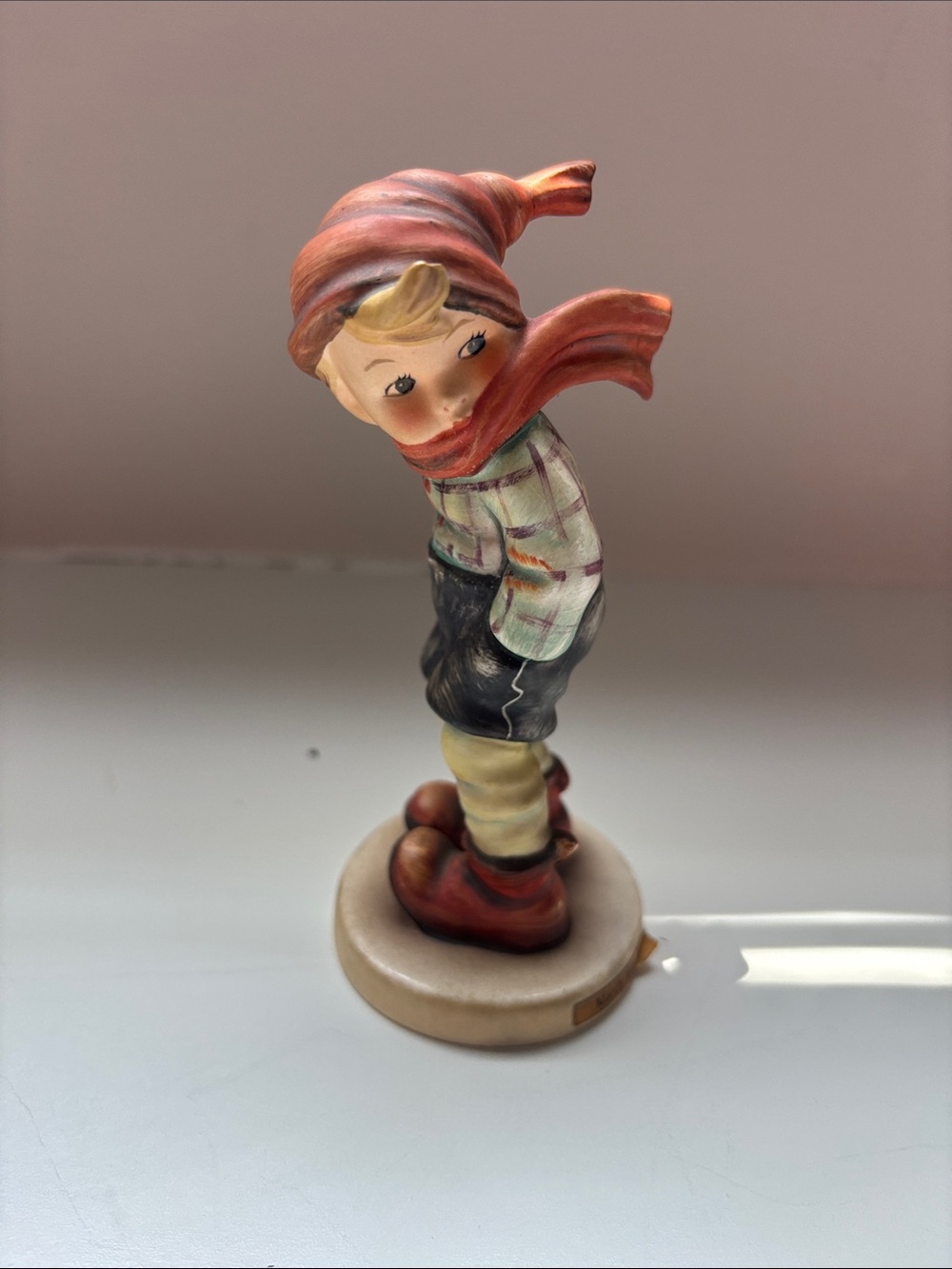 HUMMEL vintage “March Winds”  #413 figurine